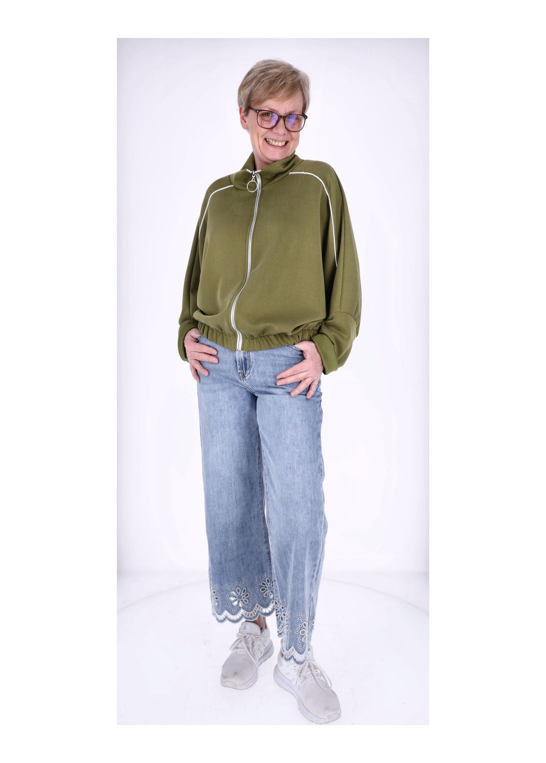 Splash of Color Sweatjacke Damen