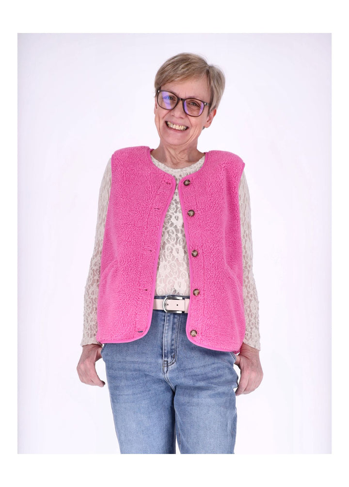 ONLY Baby Life Teddy Strickweste Damen