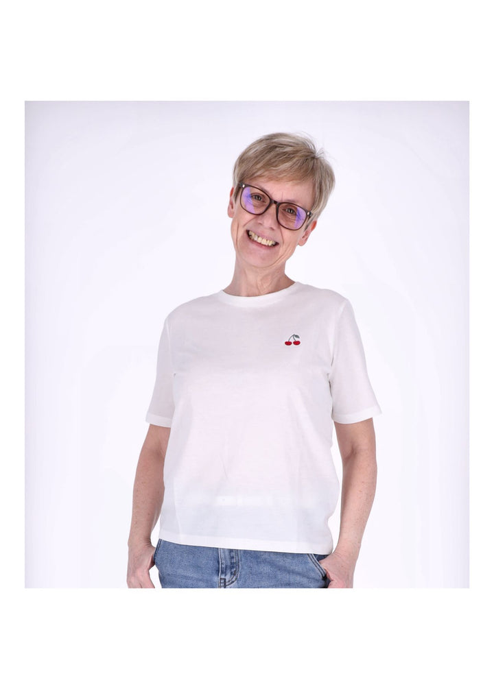 ONLY Damen T-Shirt gestreift Bio-Baumwolle