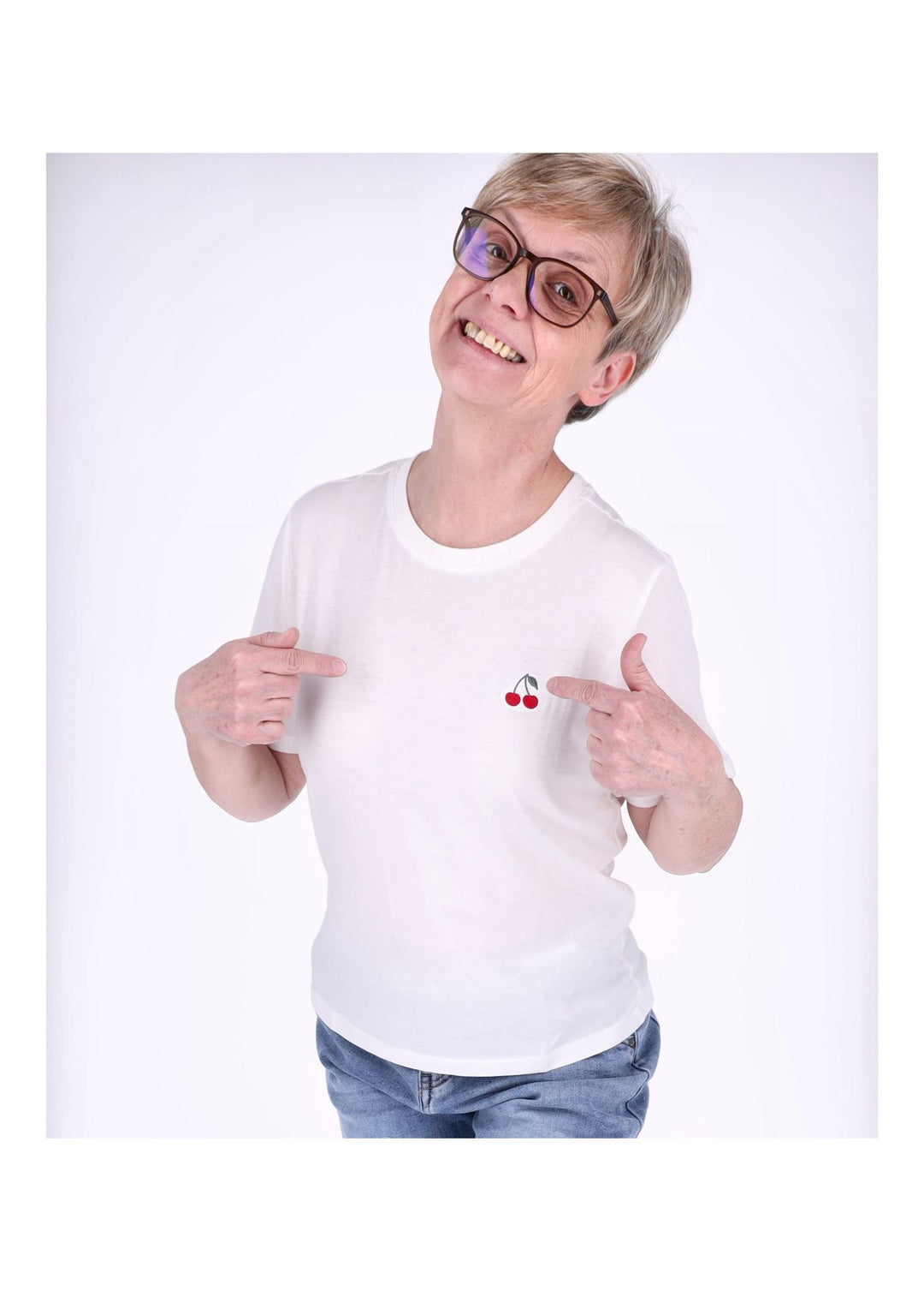 ONLY Damen T-Shirt gestreift Bio-Baumwolle