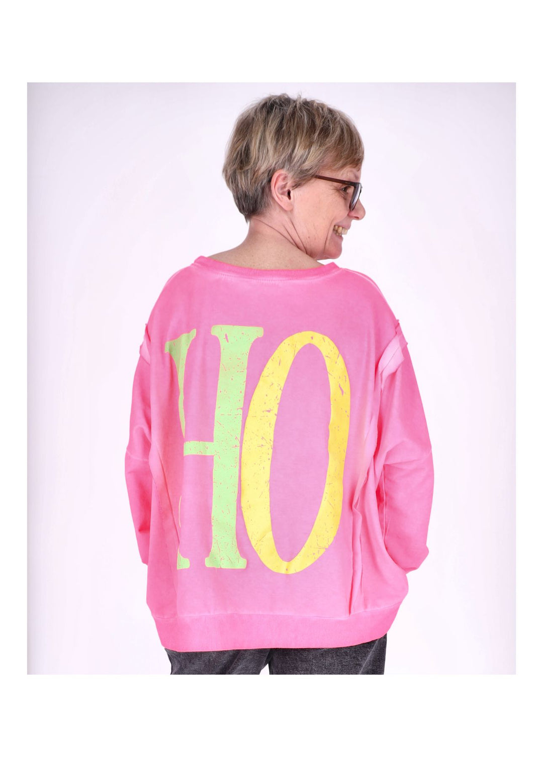 Splash of Color Damen Sweatshirt Oversize