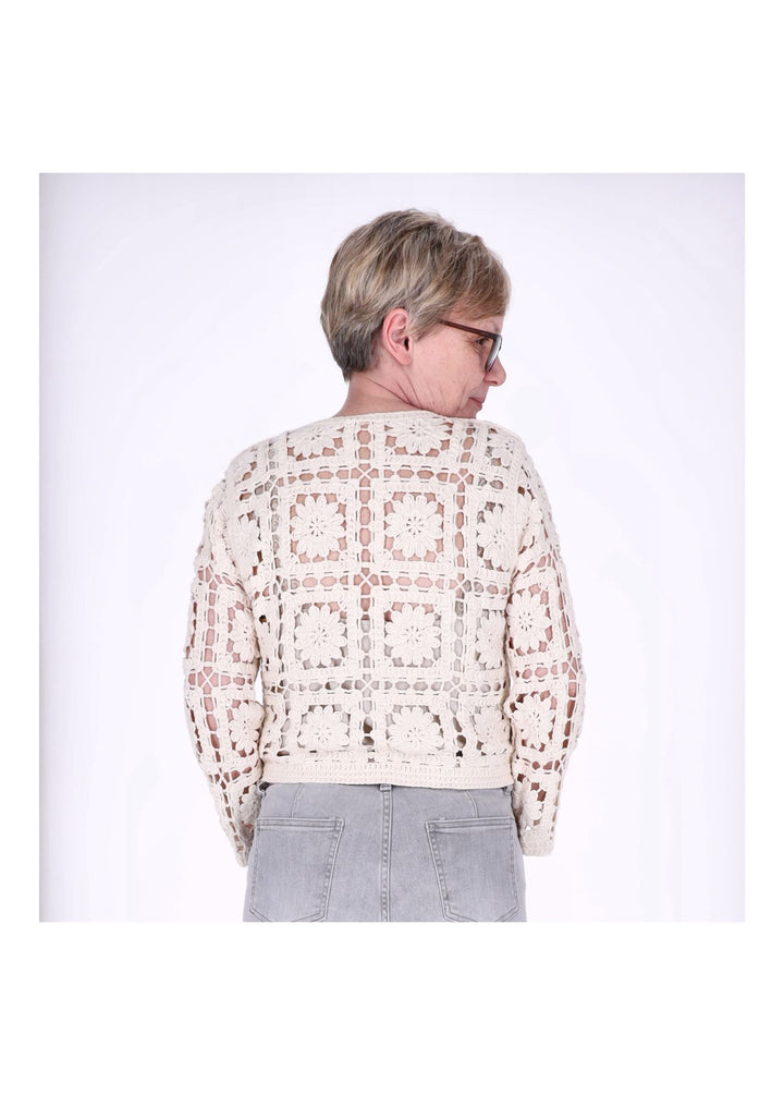 Strickjacke Häkel Damen