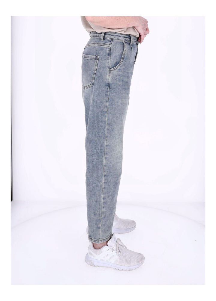 Damen Jeans Karotte Naht