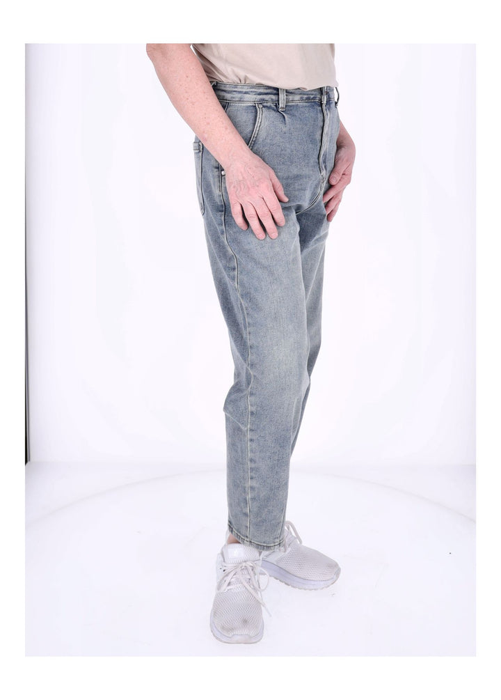 Damen Jeans Karotte Naht