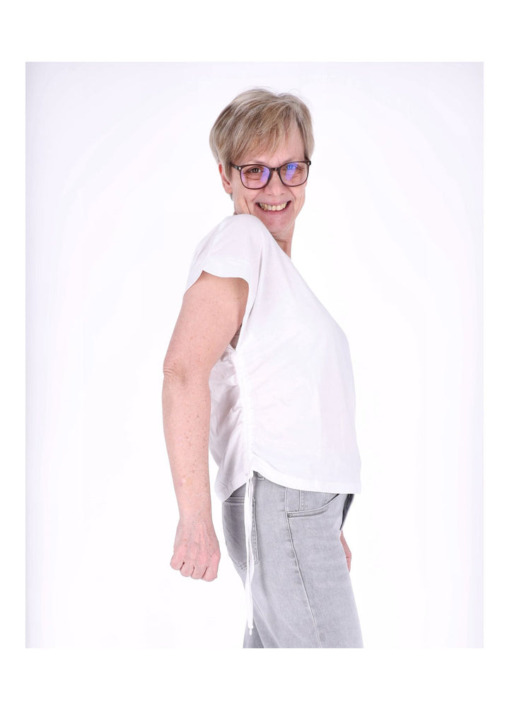 FM Damen-Shirt Kurzarm Baumwolle Modal