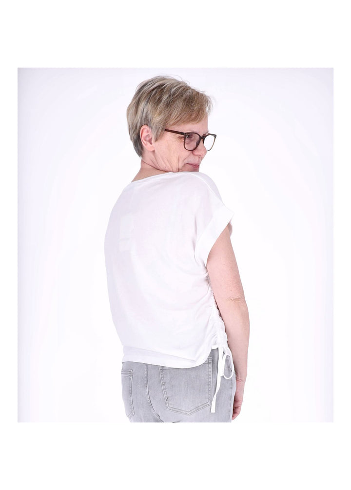 FM Damen-Shirt Kurzarm Baumwolle Modal