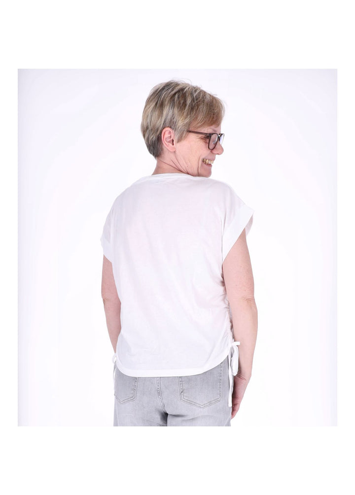 FM Damen-Shirt Kurzarm Baumwolle Modal