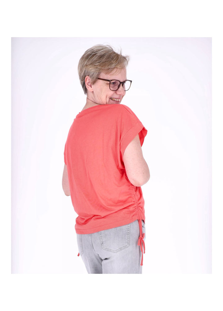 FM Damen-Shirt Kurzarm Baumwolle Modal