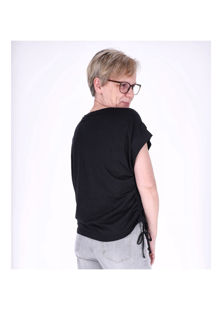 FM Damen-Shirt Kurzarm Baumwolle Modal