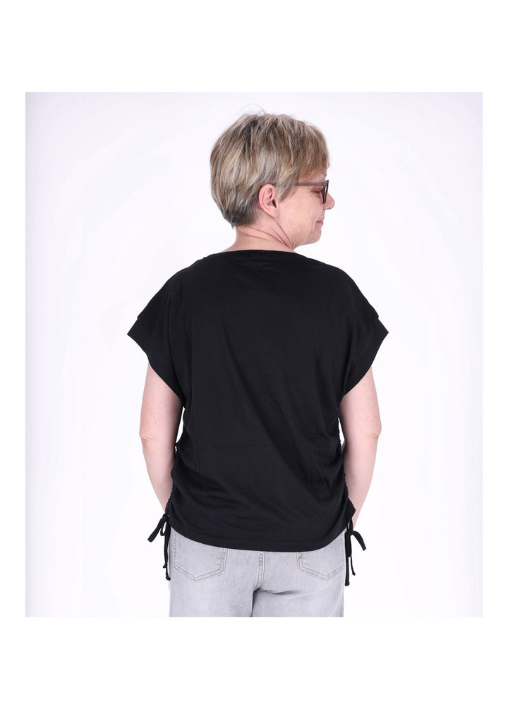 FM Damen-Shirt Kurzarm Baumwolle Modal