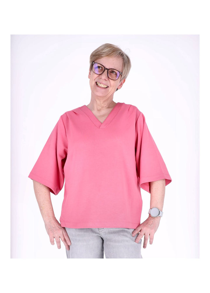 Soyaconcept Damen Shirt V-Ausschnitt