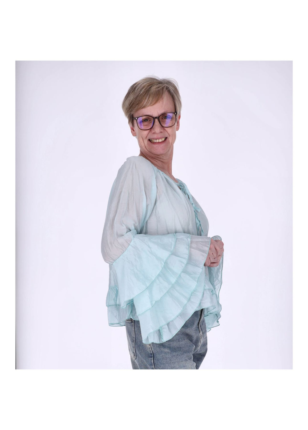 Splash of Color Blusenshirt Tunika