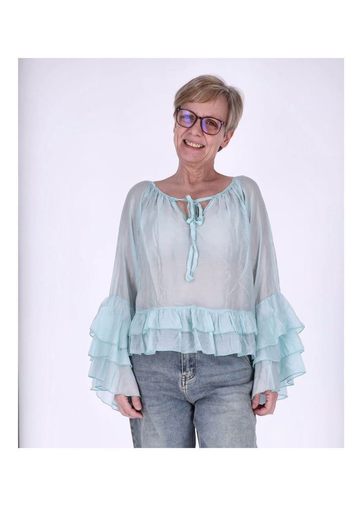 Splash of Color Blusenshirt Tunika