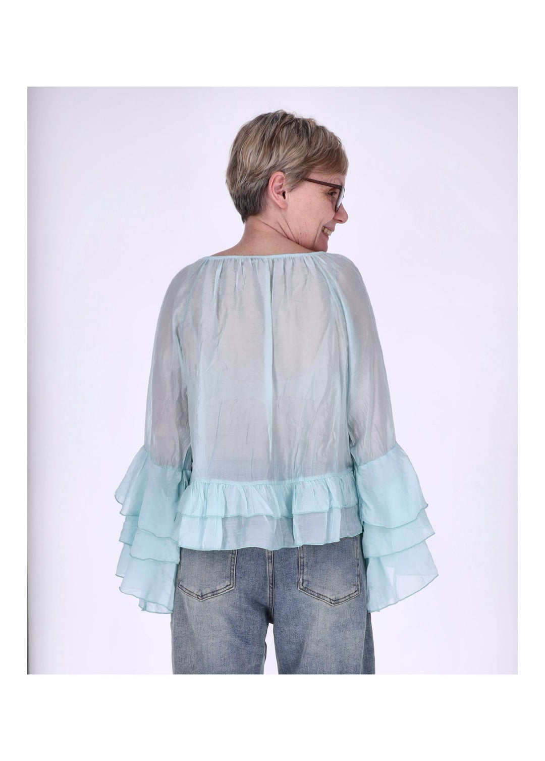 Splash of Color Blusenshirt Tunika