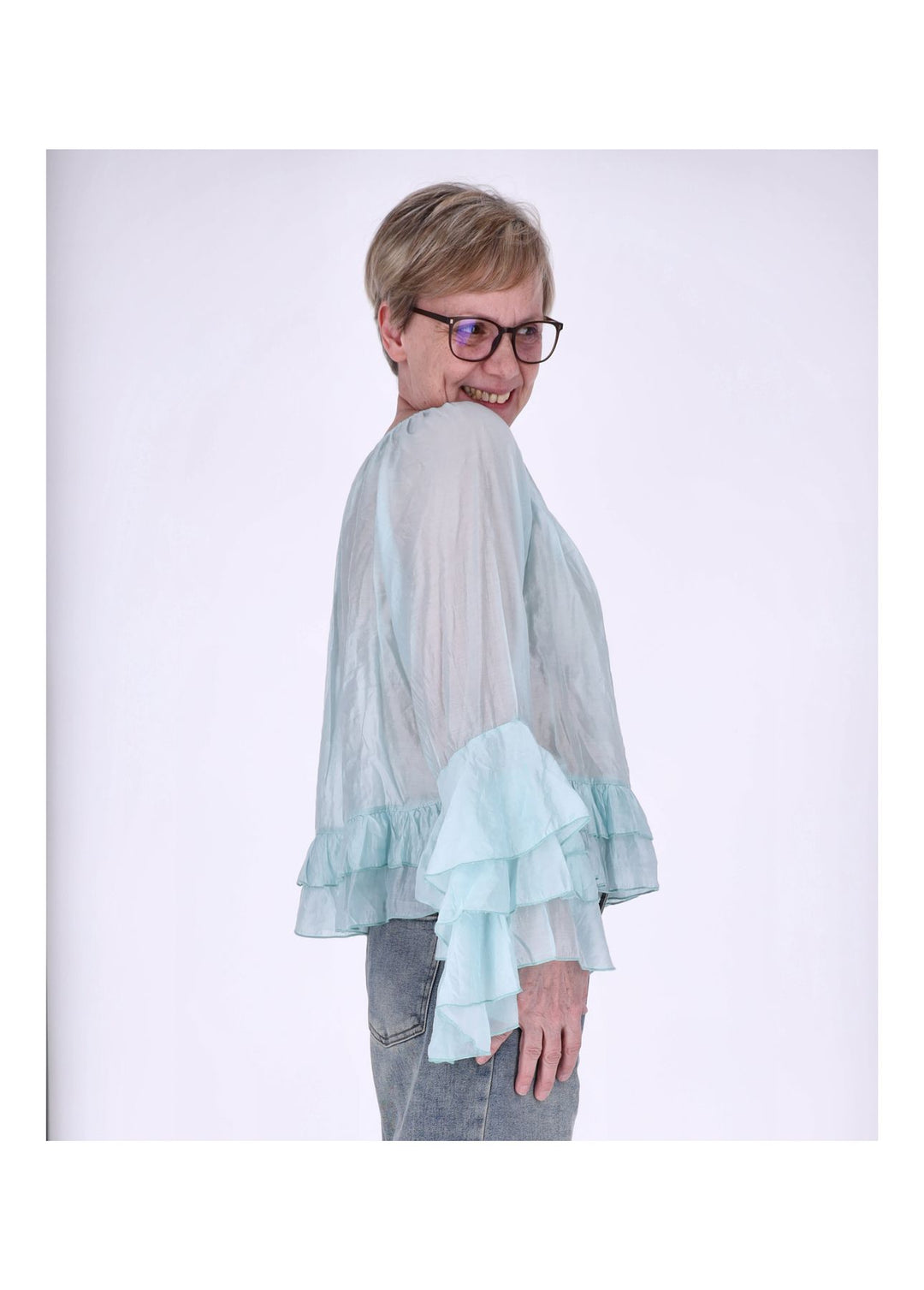 Splash of Color Blusenshirt Tunika