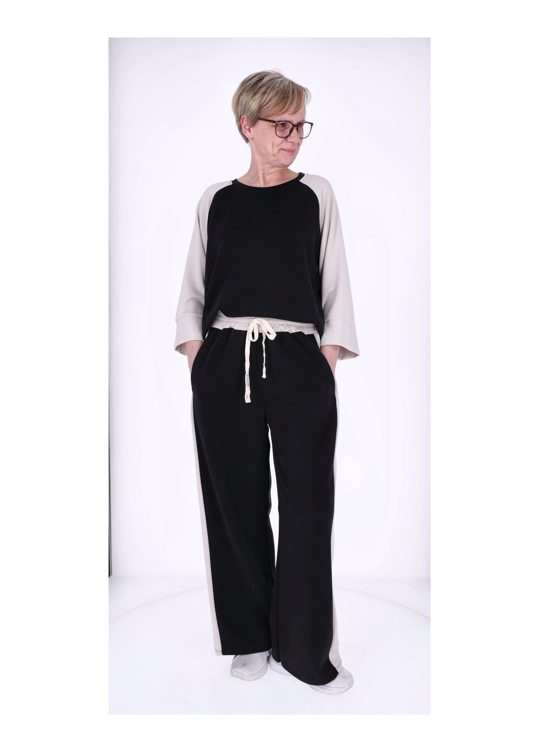 Sweatshirt Damen 3/4 Arm