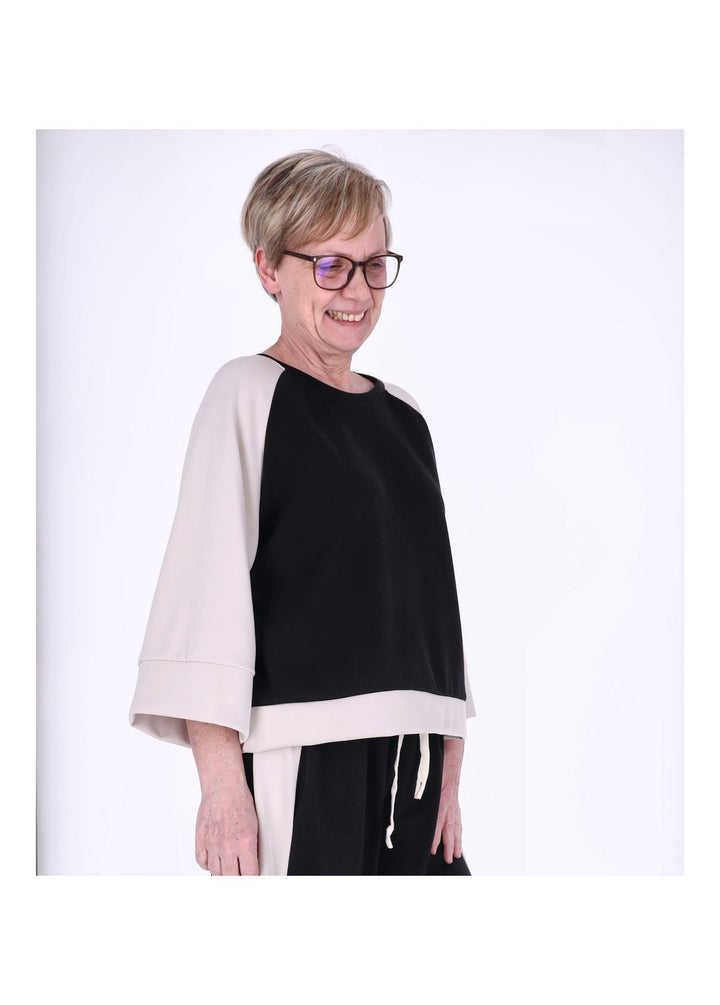 Sweatshirt Damen 3/4 Arm