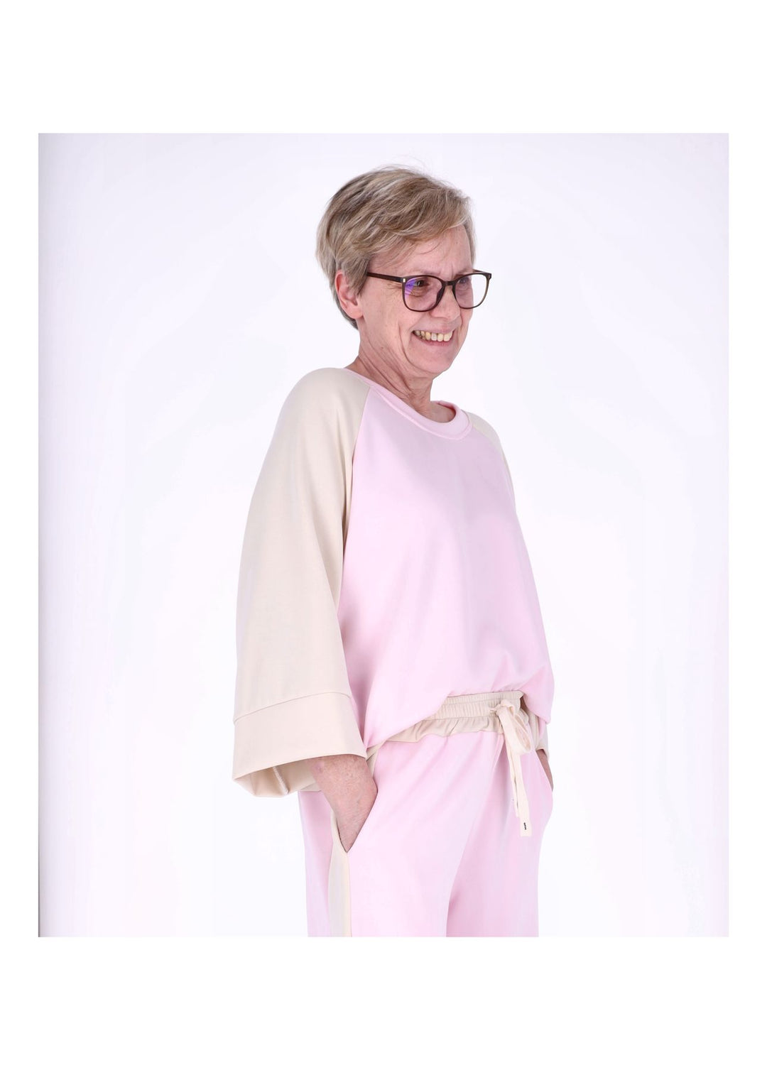 Sweatshirt Damen 3/4 Arm