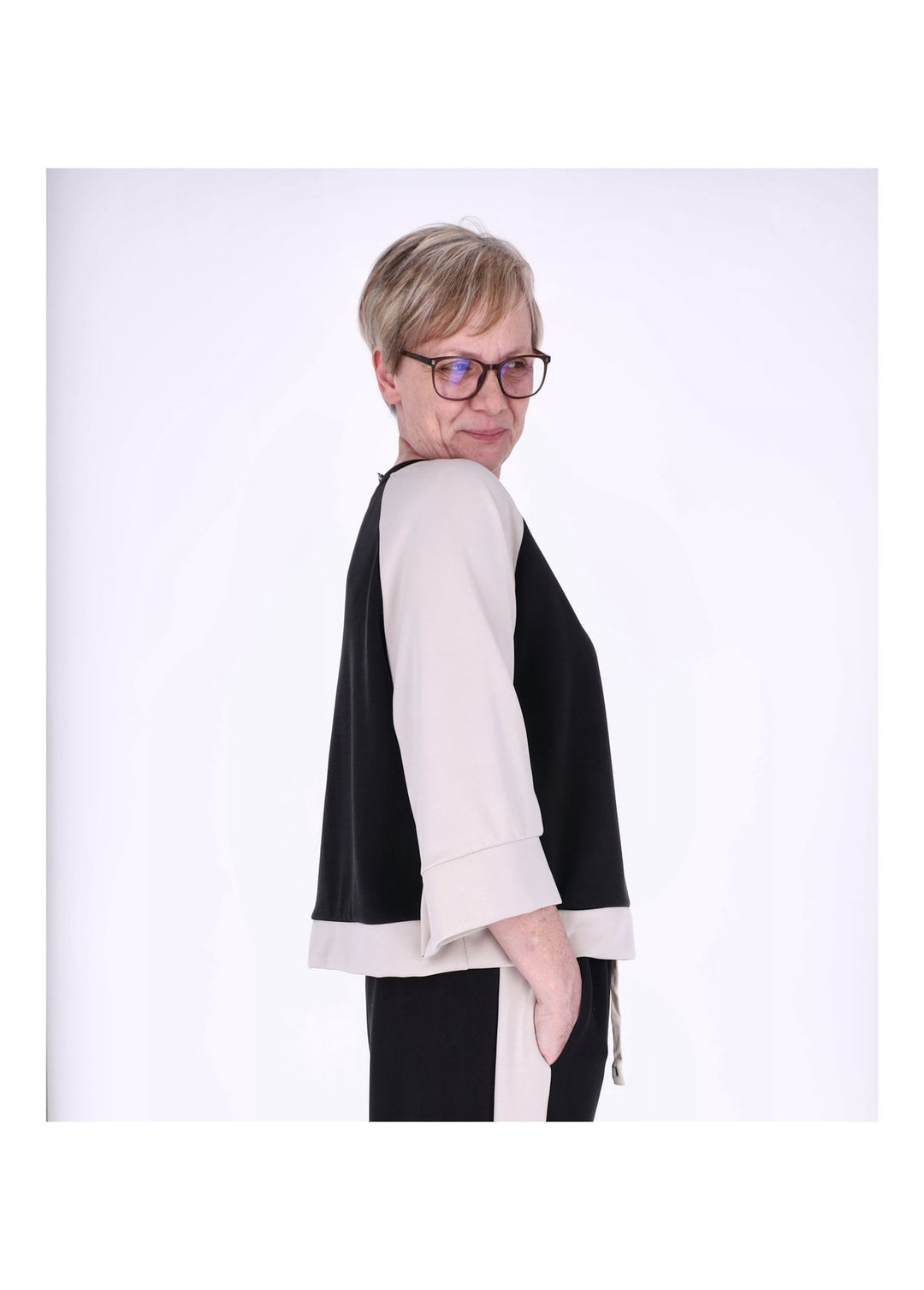 Sweatshirt Damen 3/4 Arm