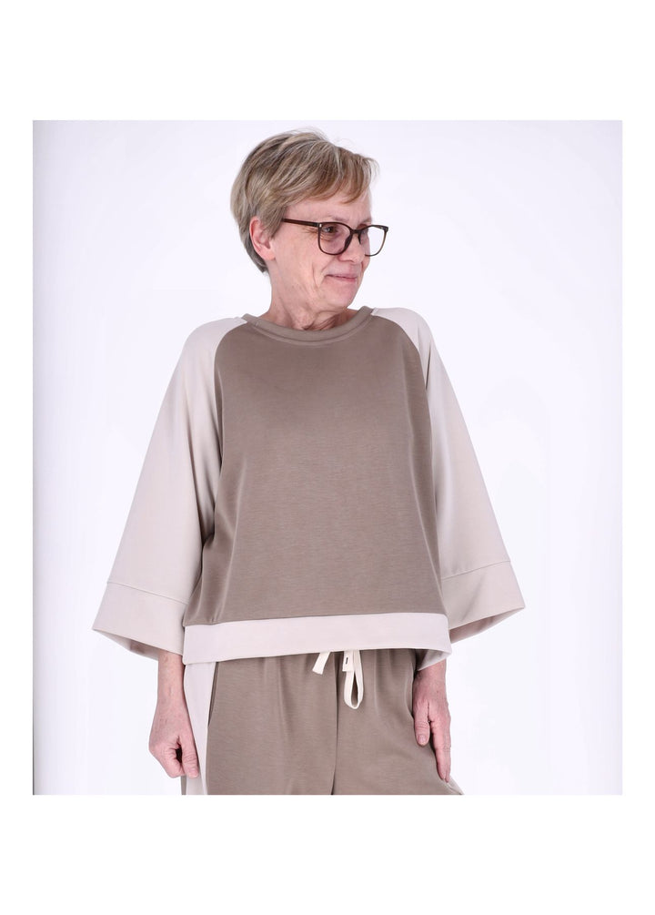 Sweatshirt Damen 3/4 Arm