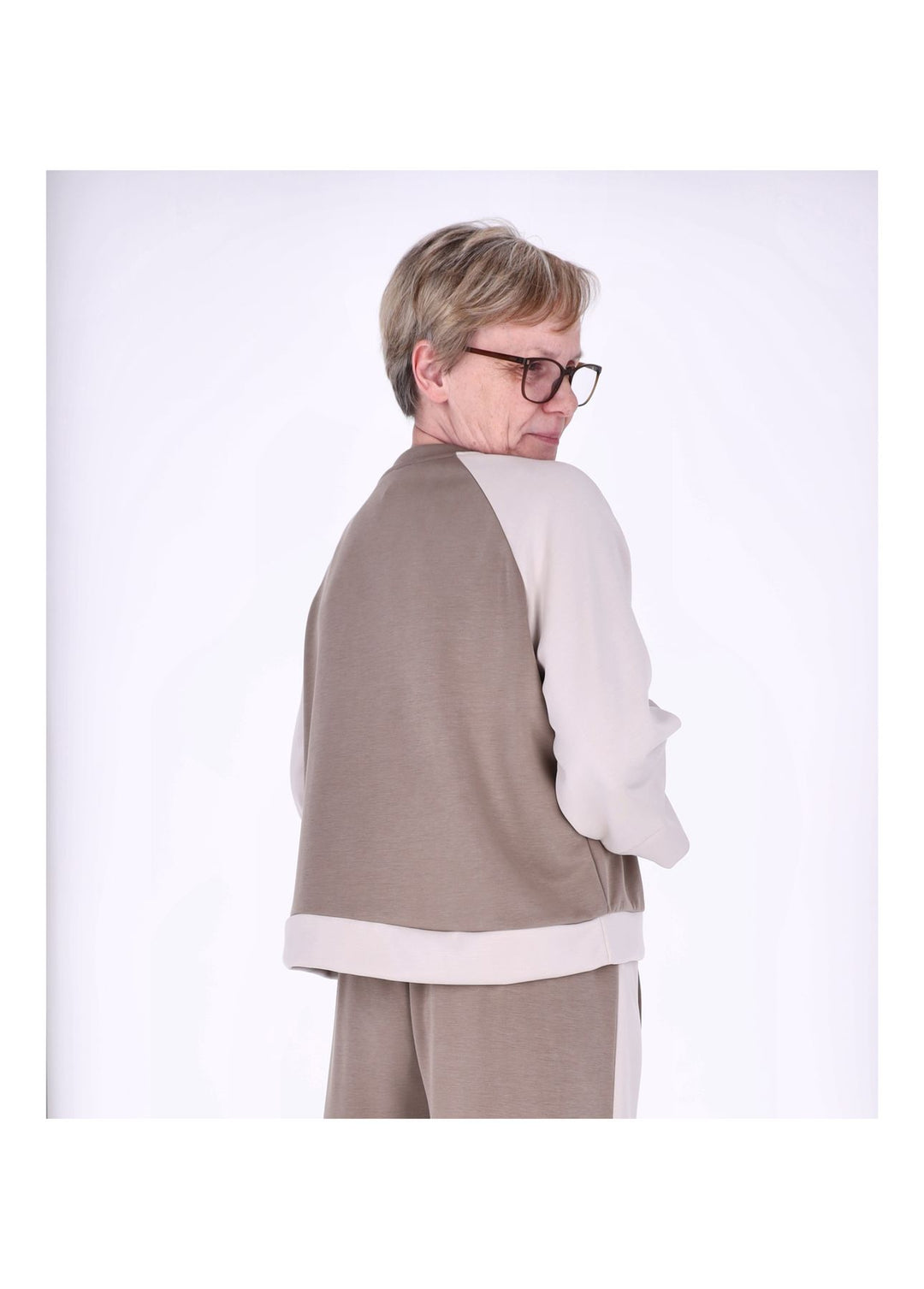 Sweatshirt Damen 3/4 Arm