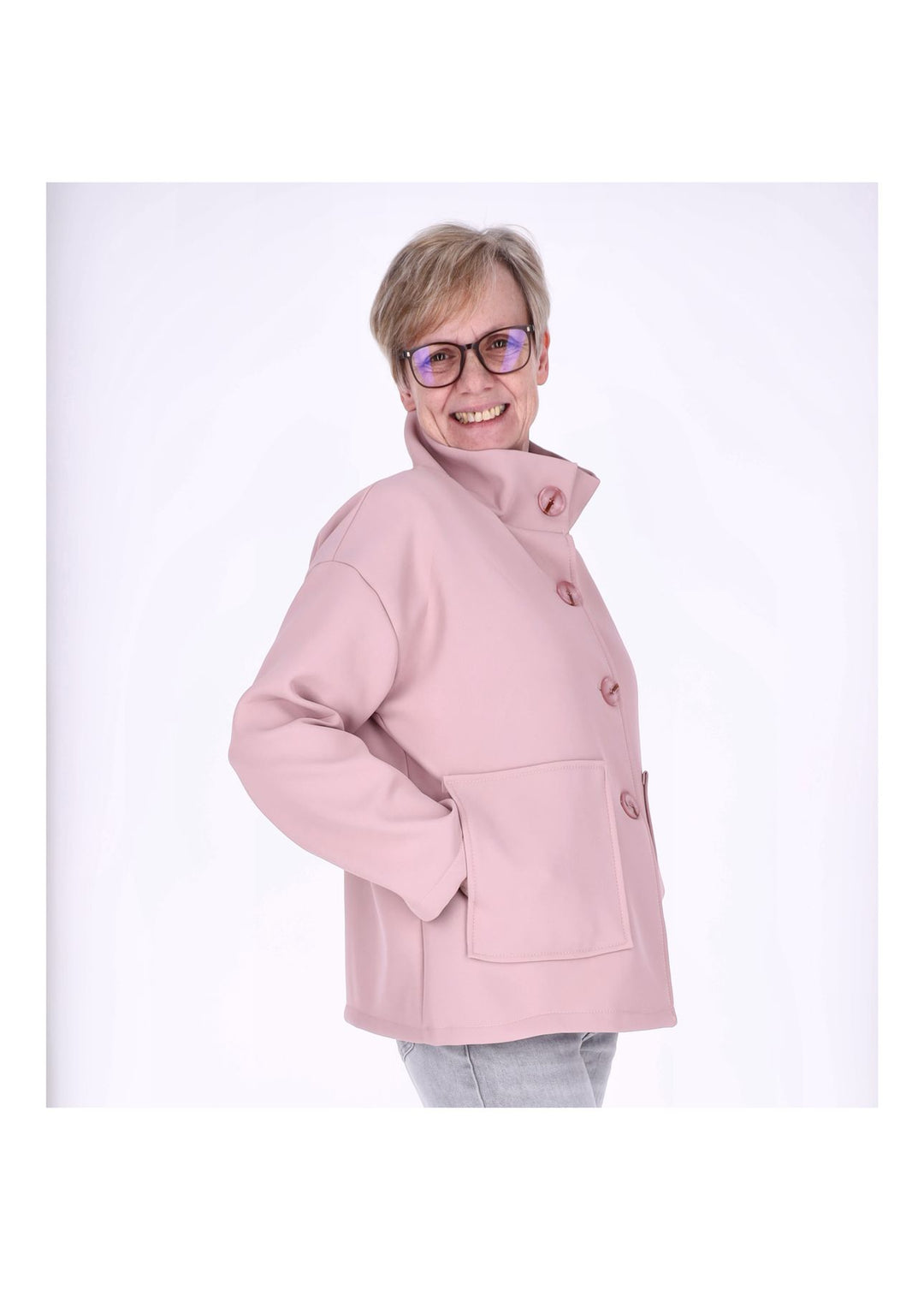 Jacke Damen Stehkragen