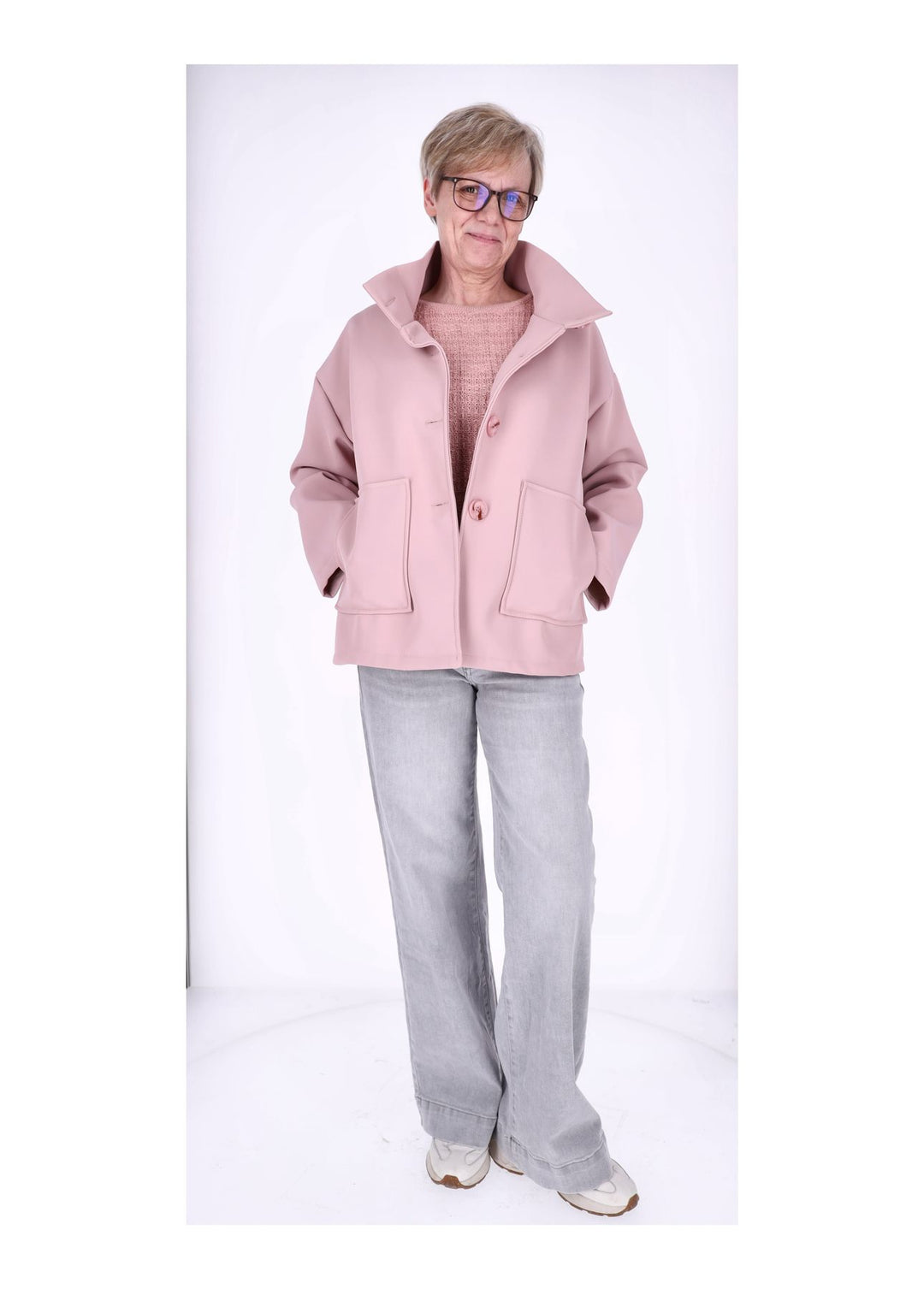 Jacke Damen Stehkragen