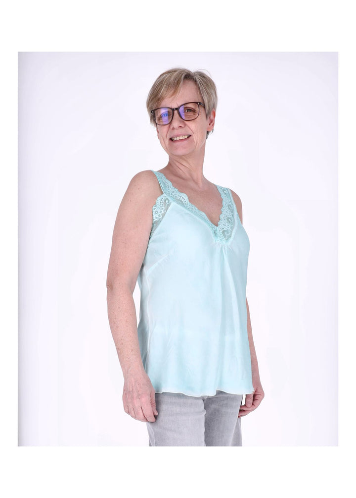 Splash of Color Damen-Top Viskose