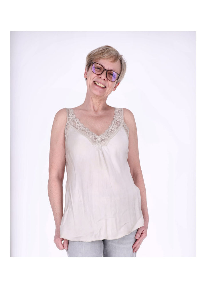 Splash of Color Damen-Top Viskose