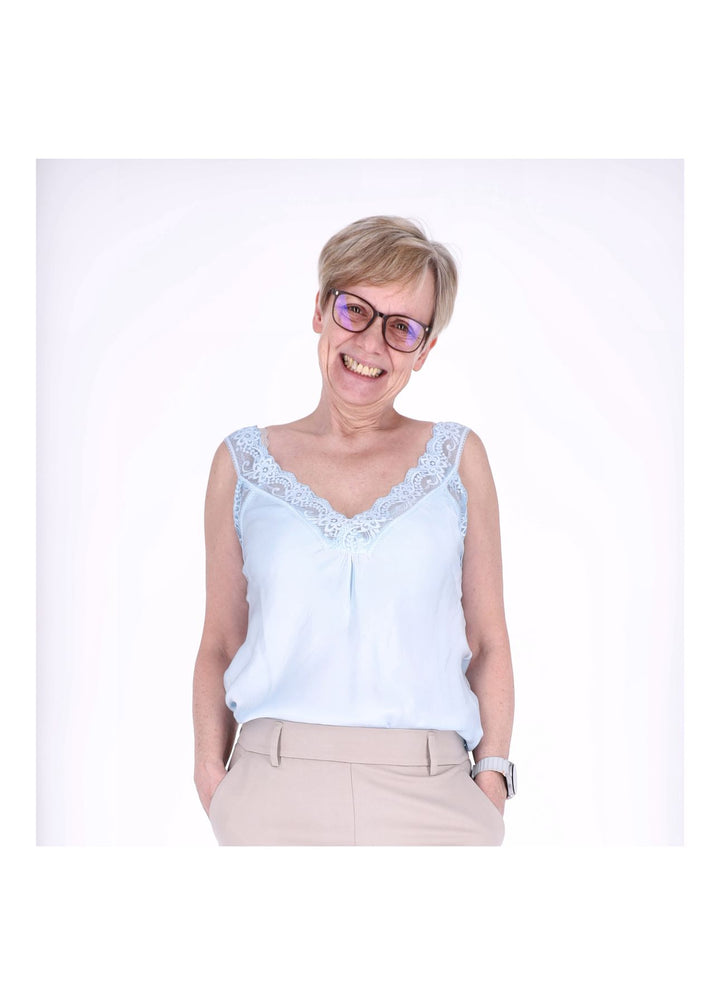 Splash of Color Damen-Top Viskose