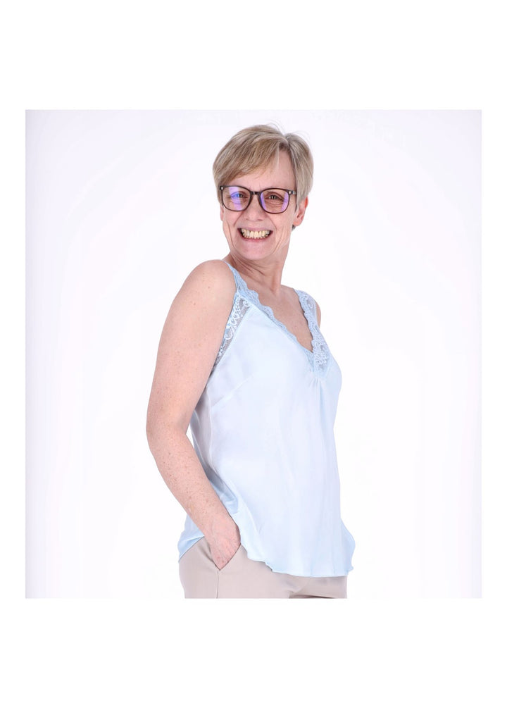 Splash of Color Damen-Top Viskose