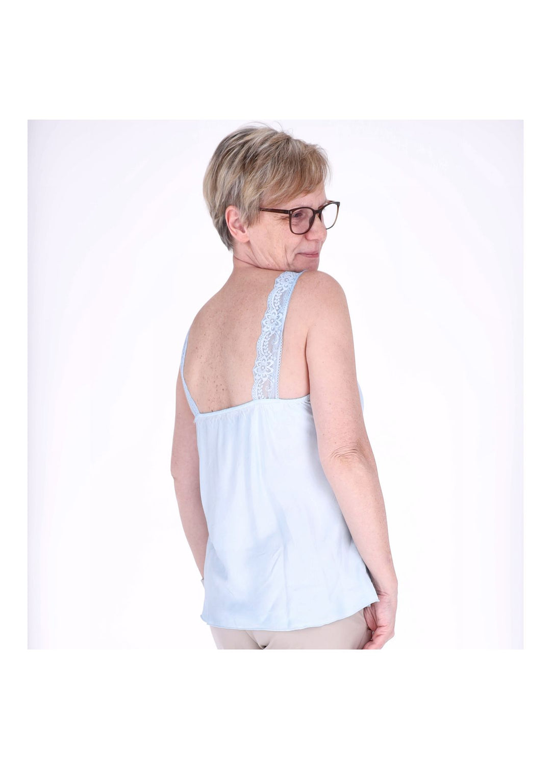 Splash of Color Damen-Top Viskose