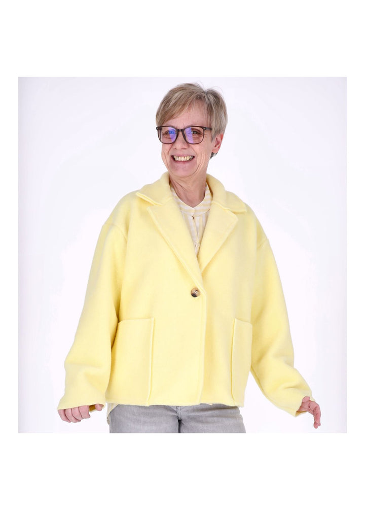 Jacke Damen Wolloptik