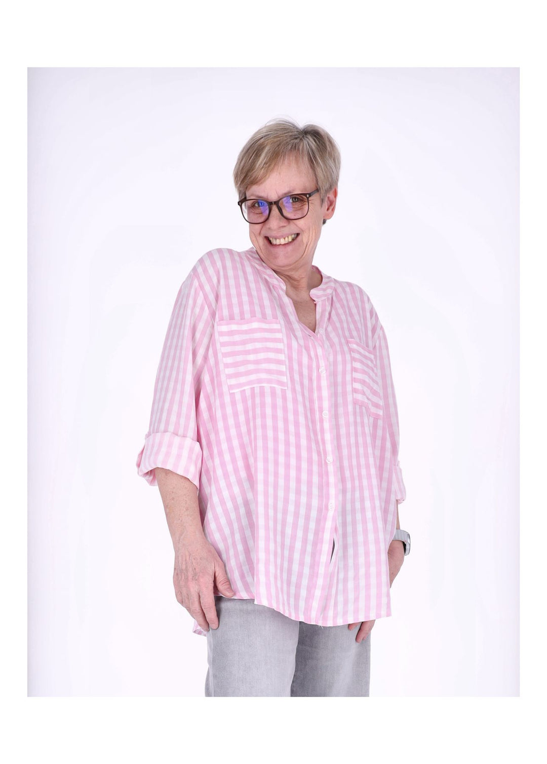 Bluse Damen Streifen