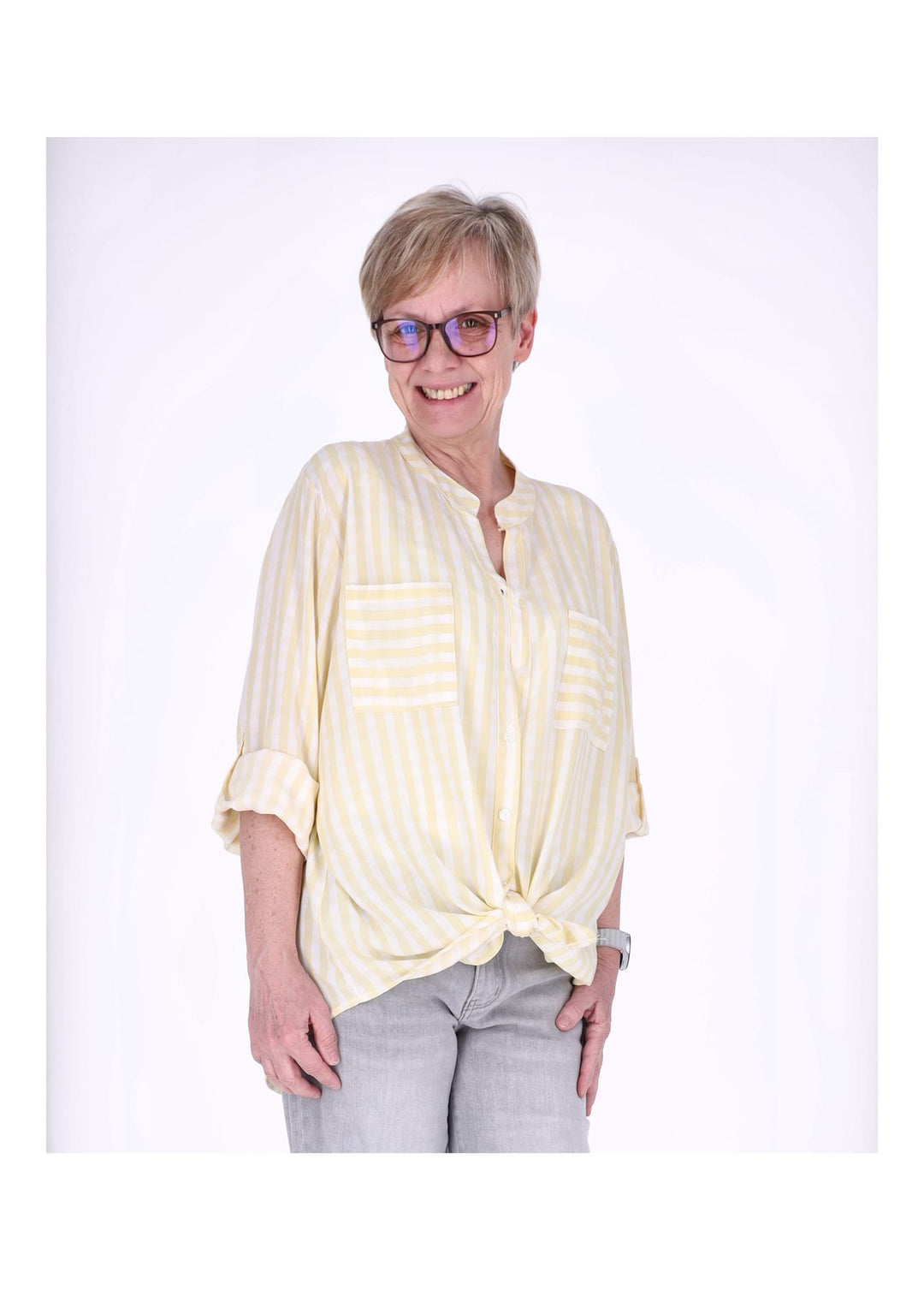 Bluse Damen Streifen