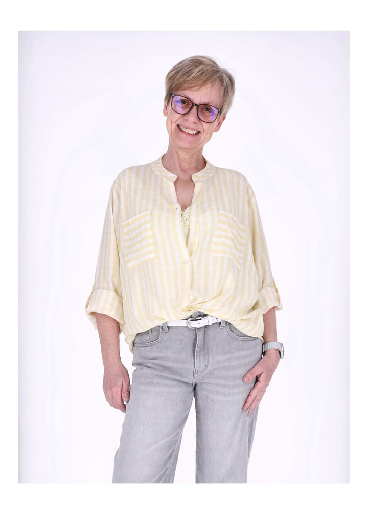 Bluse Damen Streifen