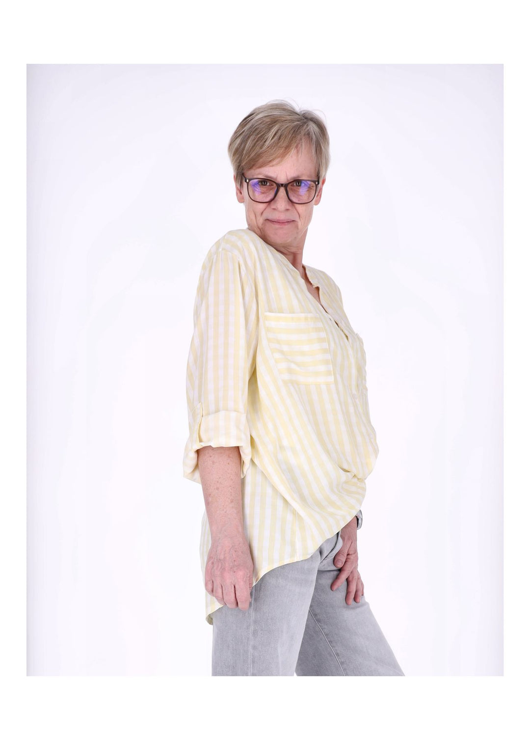 Bluse Damen Streifen