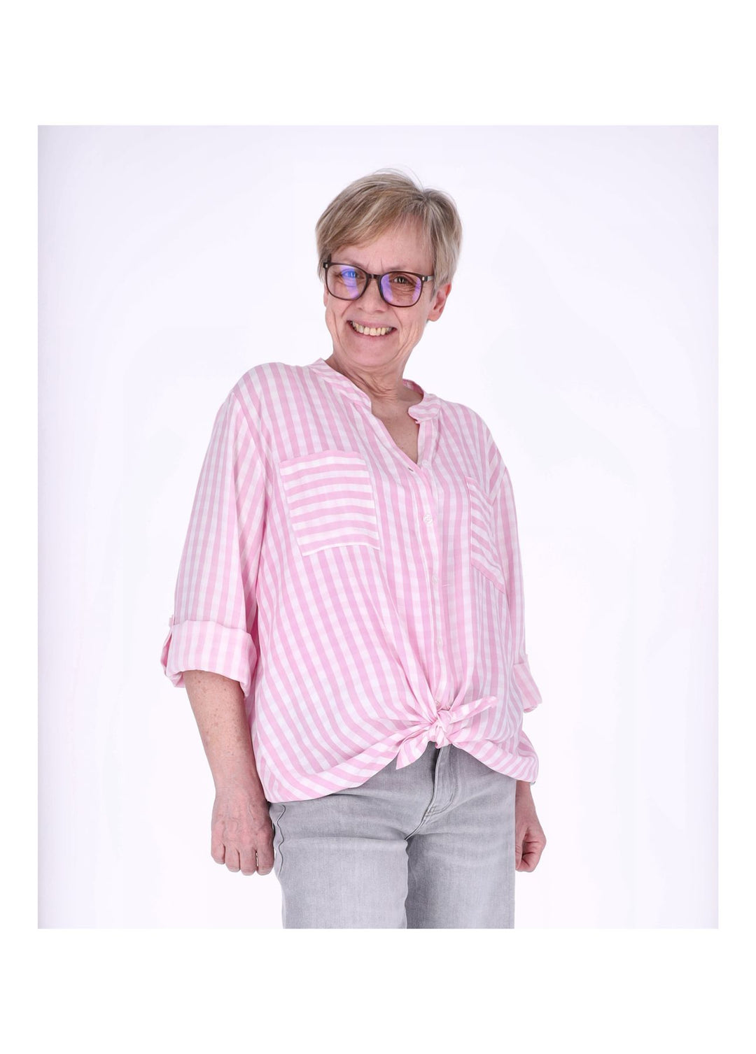 Bluse Damen Streifen