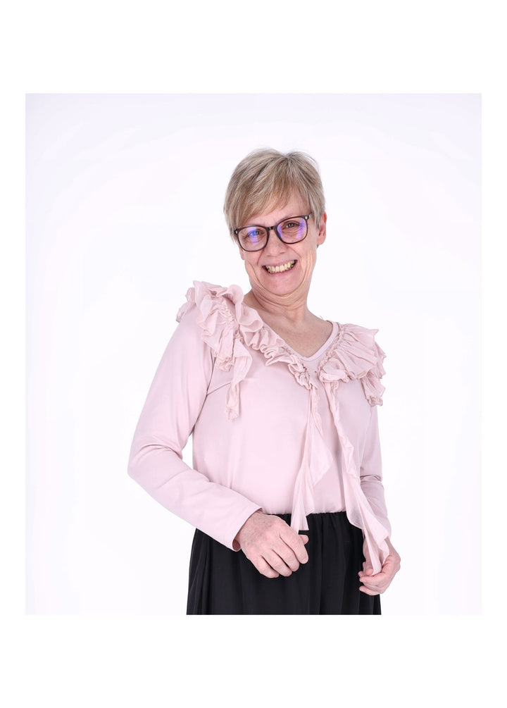 Shirt Damen Rüschen