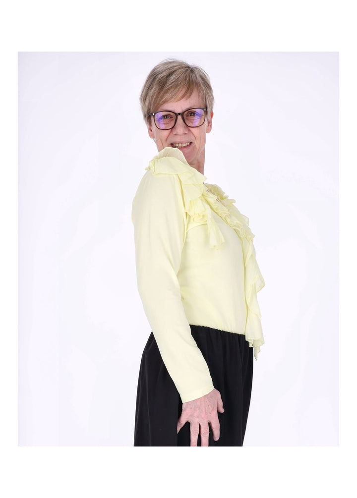 Shirt Damen Rüschen