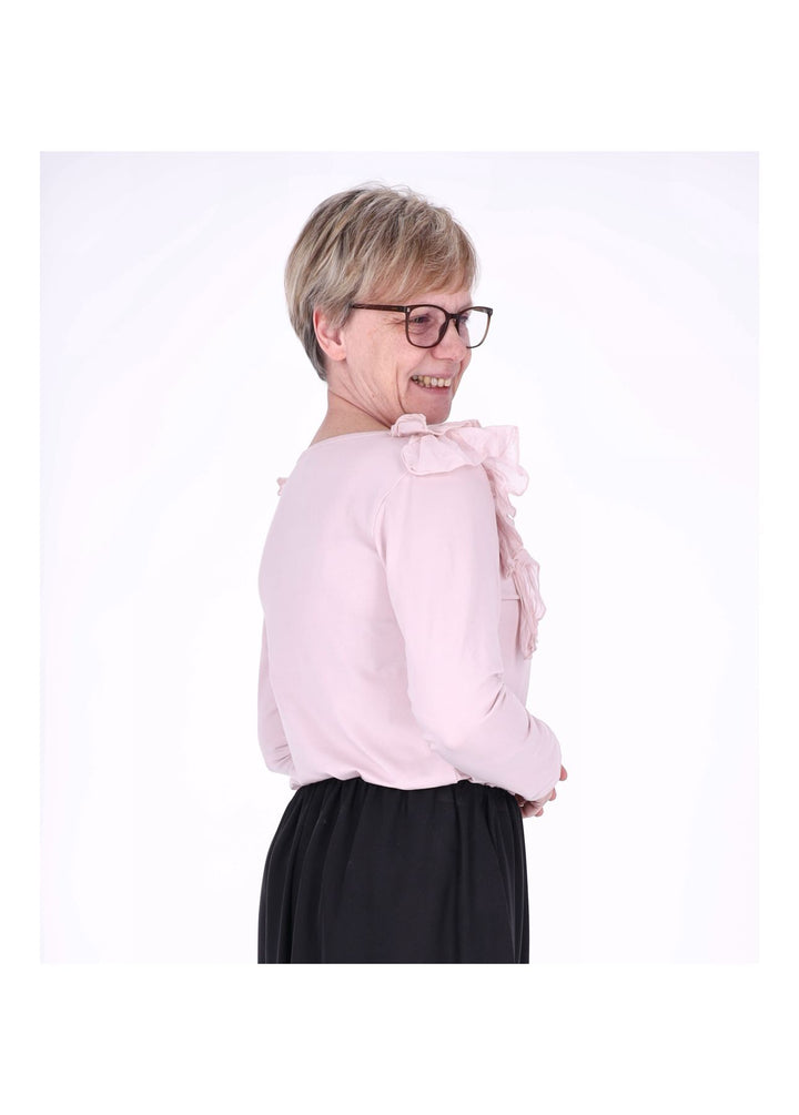 Shirt Damen Rüschen