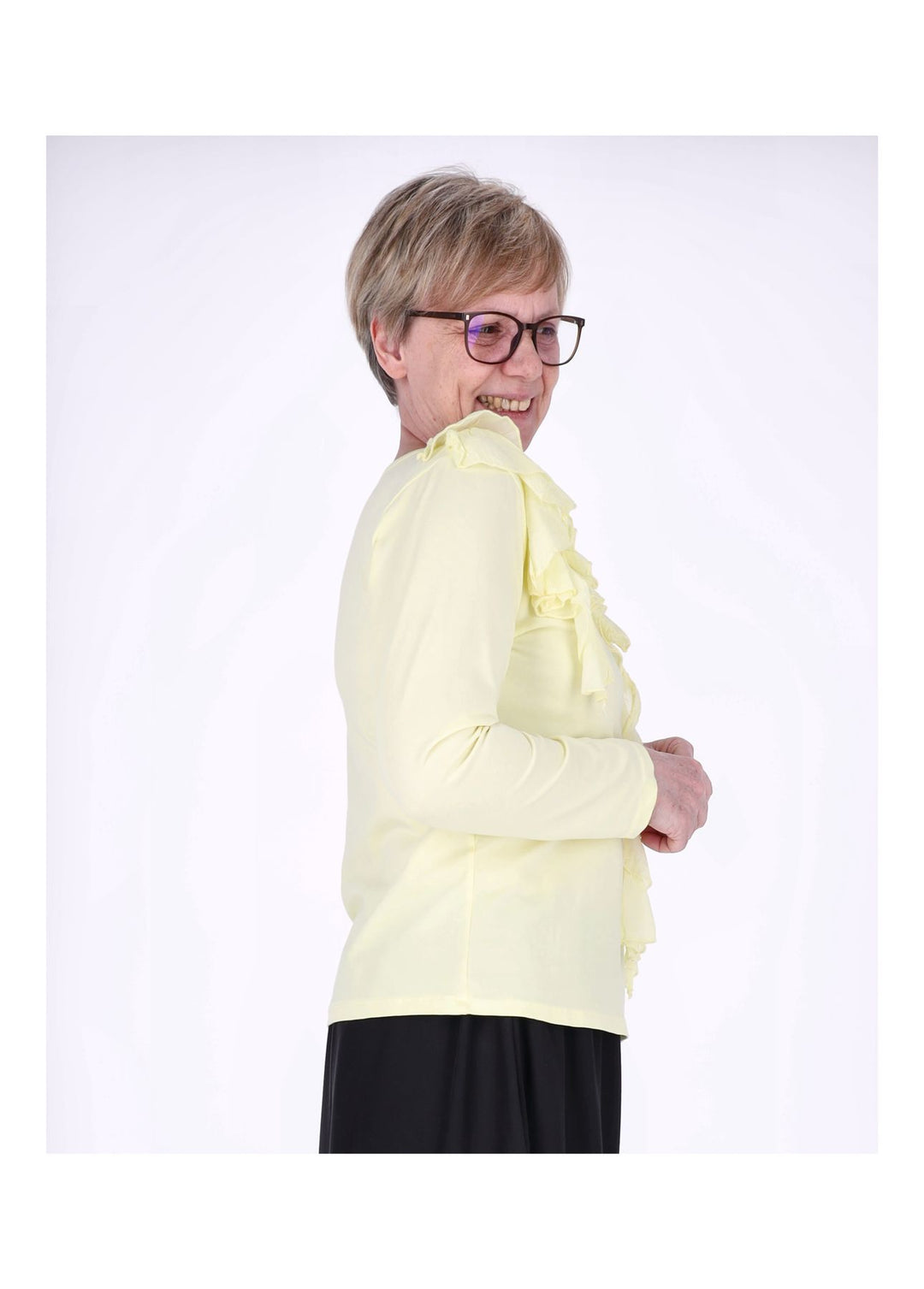 Shirt Damen Rüschen