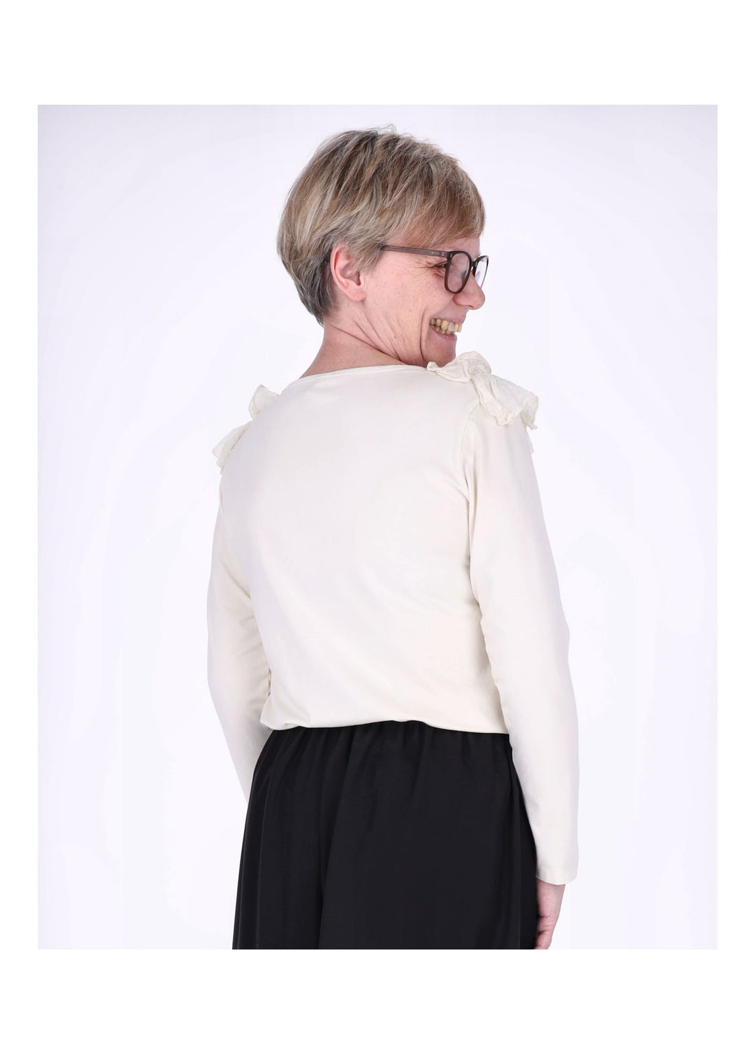 Shirt Damen Rüschen