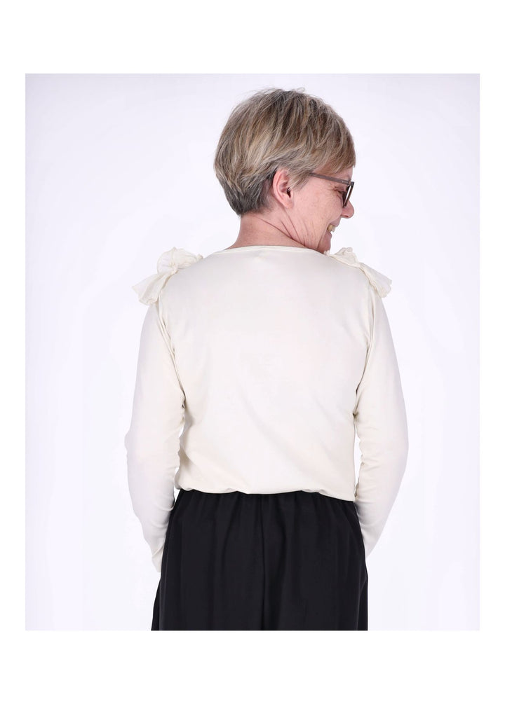 Shirt Damen Rüschen