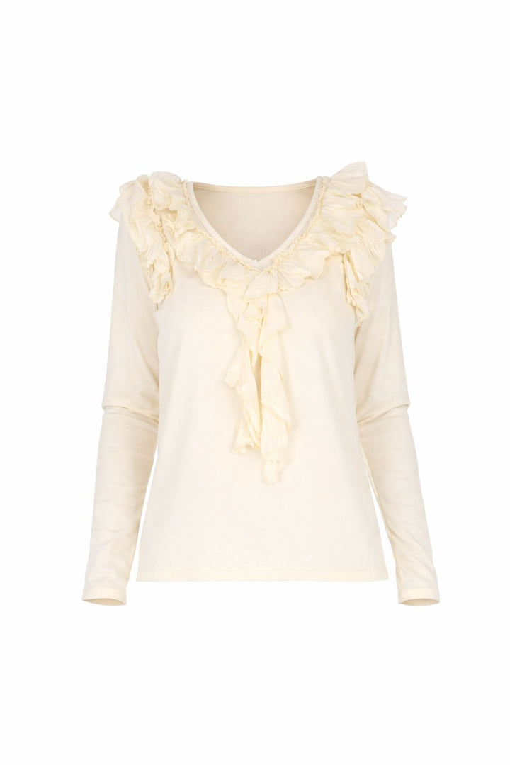 Shirt Damen Rüschen