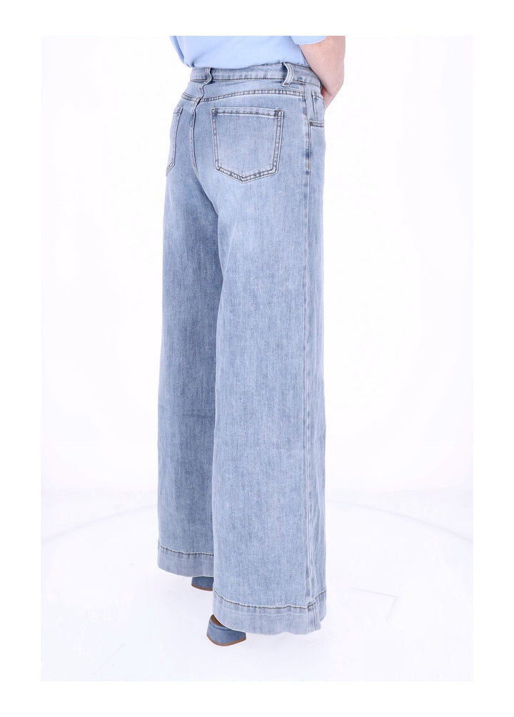 5f Jeans Damen weites Bein