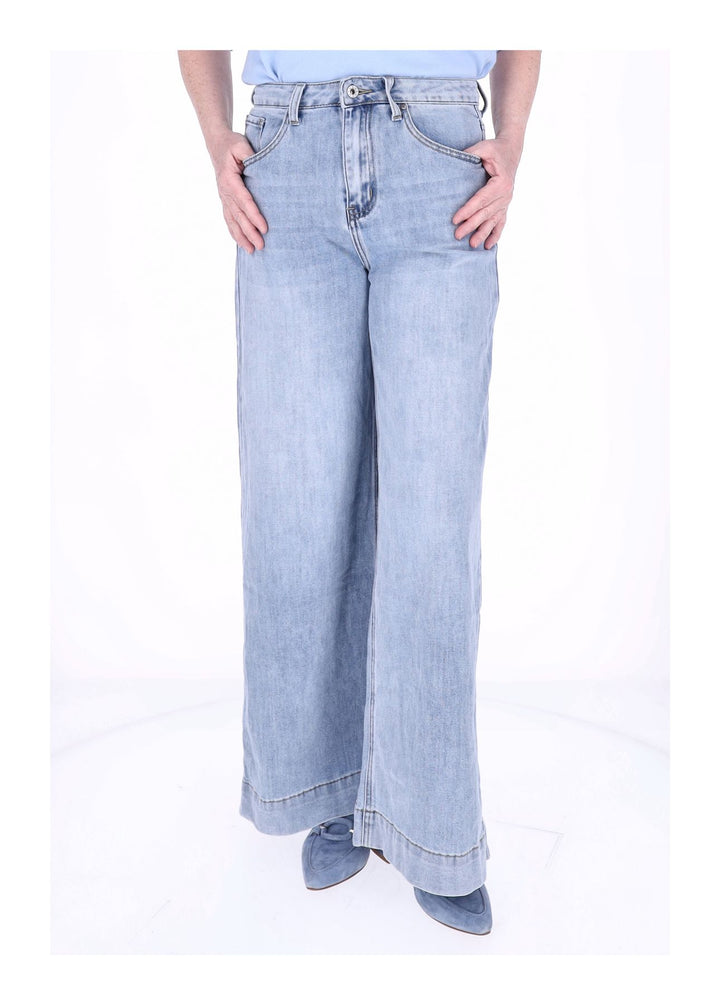 5f Jeans Damen weites Bein