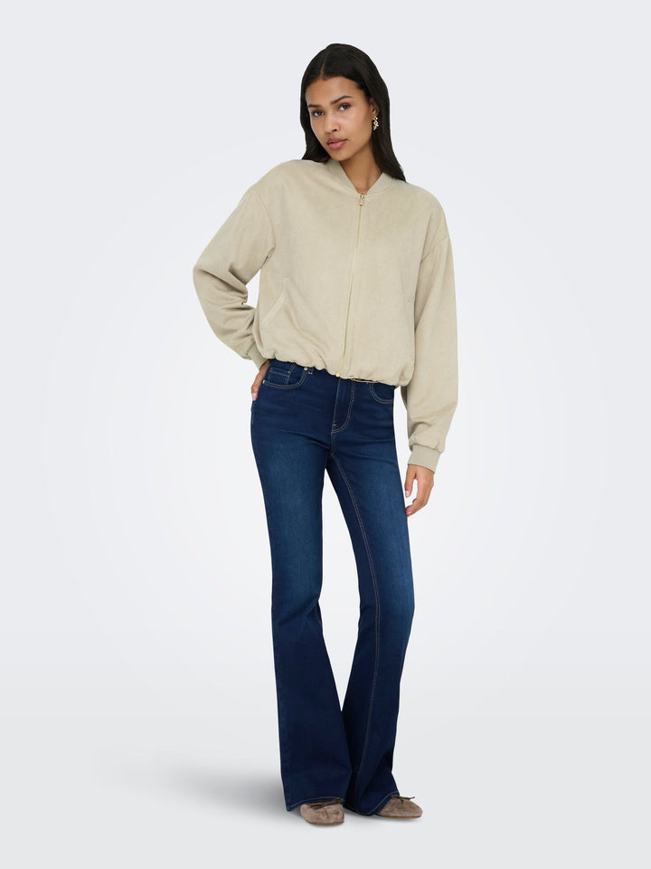 ONLMAVI LIFE LS FAUX SUEDE BOMBER C