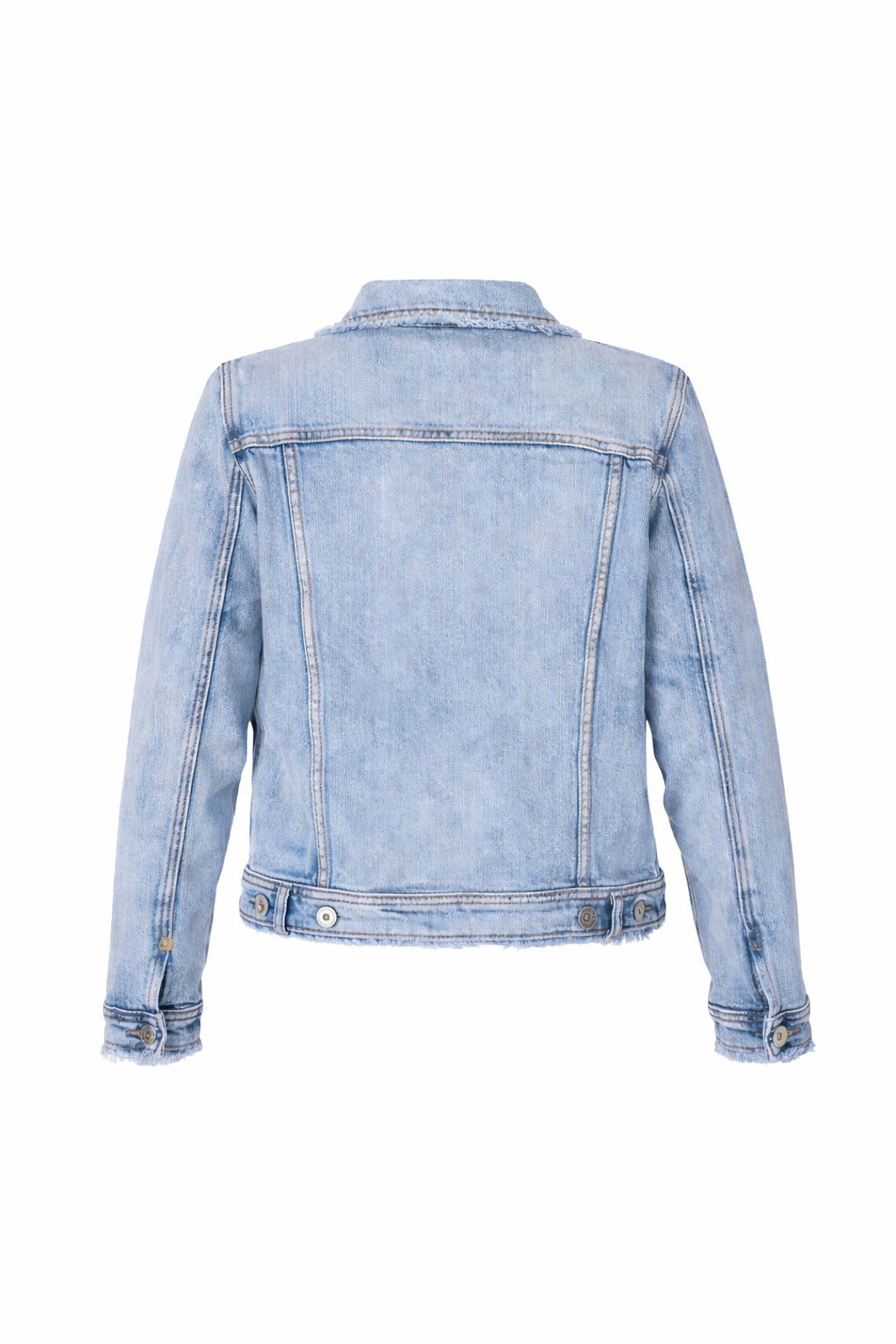 Jeansjacke Damen Häkel Aufnäher