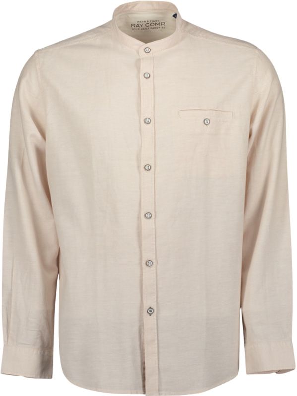 Hemd Herren Langarm Stehkragen